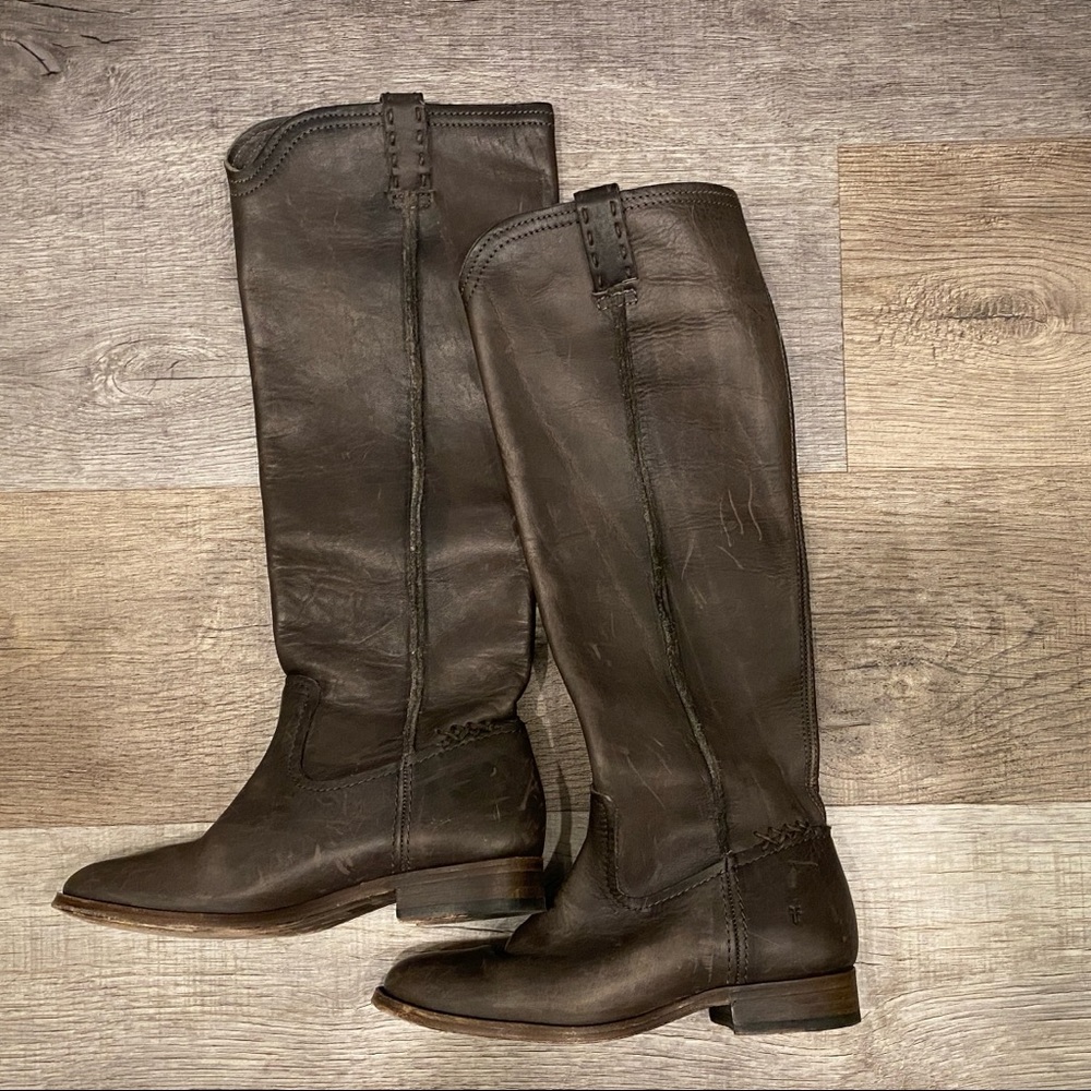 Frye Cara boots smoke size 6 - Picture 3 of 4